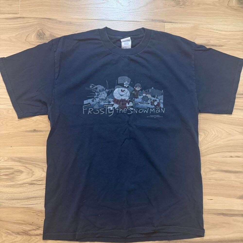 Vintage 00s Frosty the Snowman graphic Tennessee River Tee size large